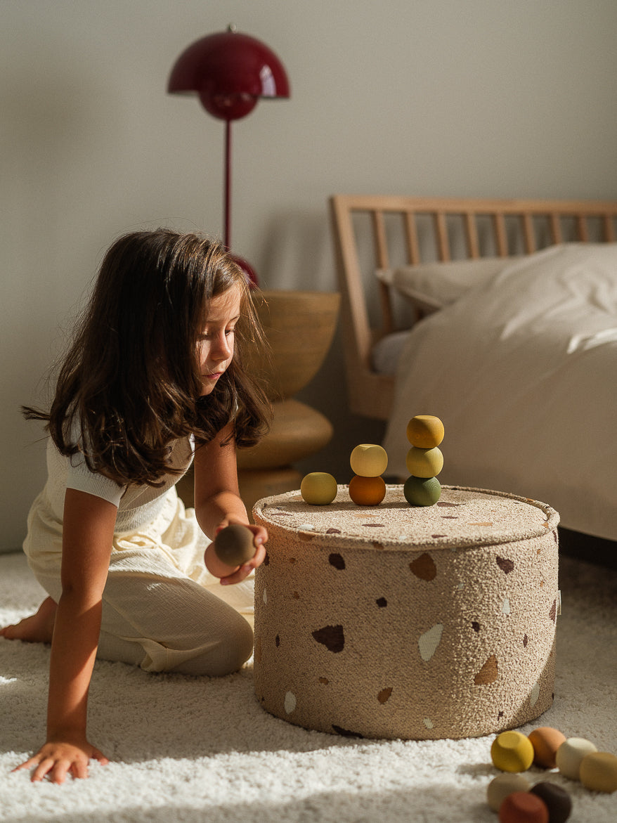 Wigiwama Terrazzo Sand Pouffe