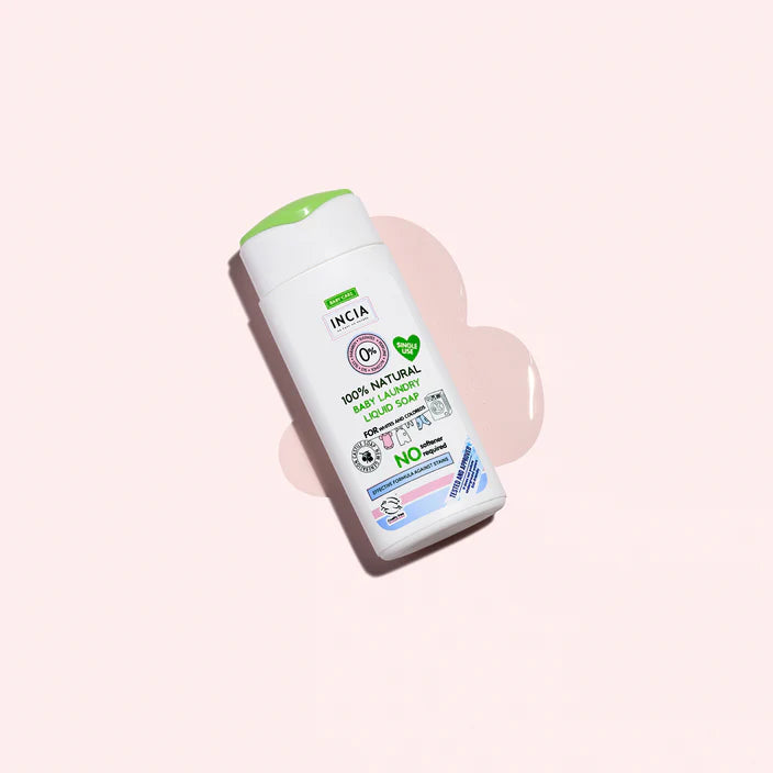 Incia Natuurlijk Vloeibaar Wasmiddel - 50ML - Reisverpakking