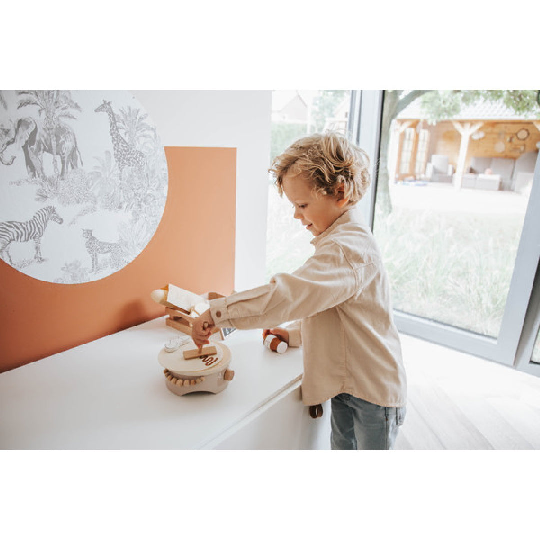 Label Label Houten Crepe Maker - Nougat - Uniquekidz
