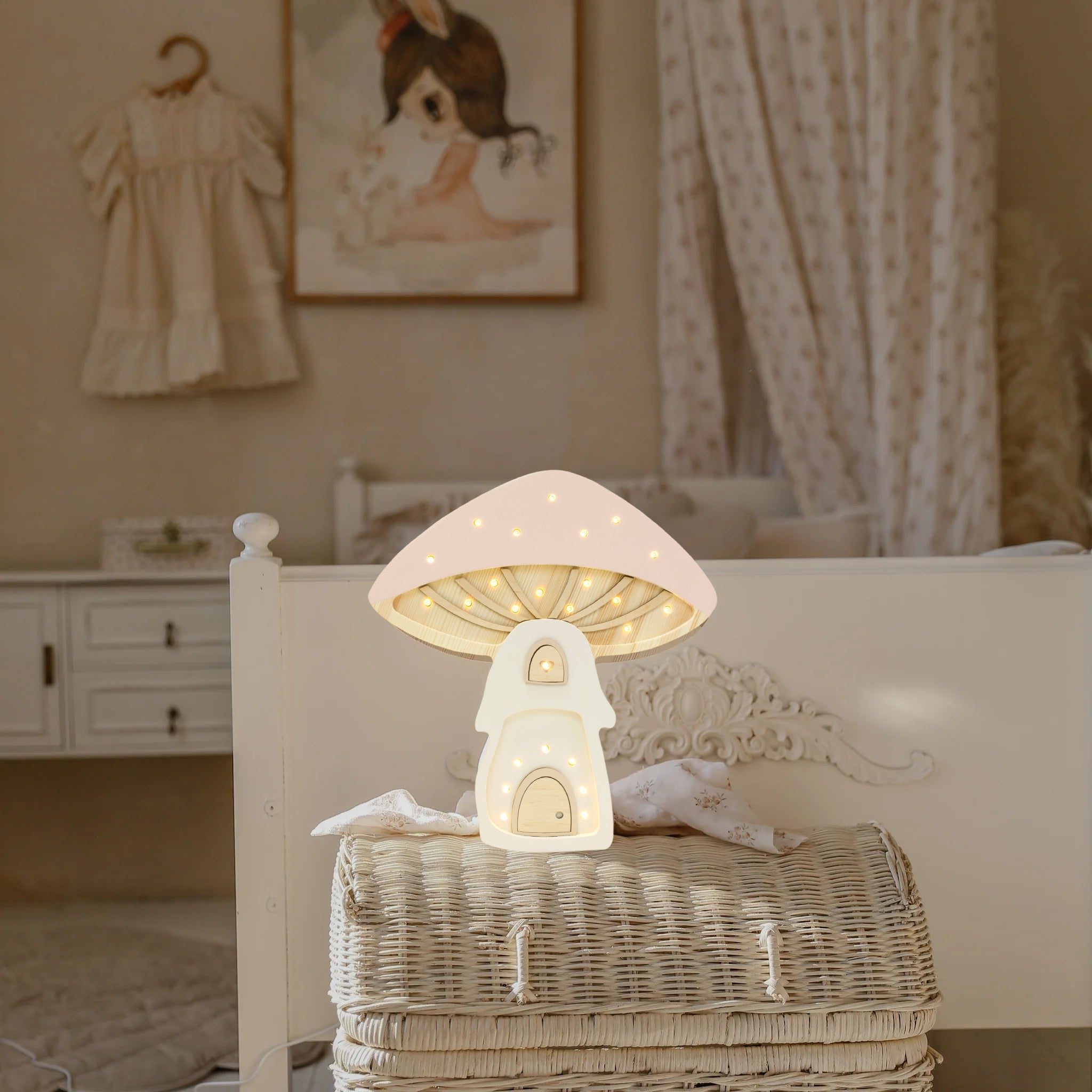 Kleine Lichter Lampe Gans