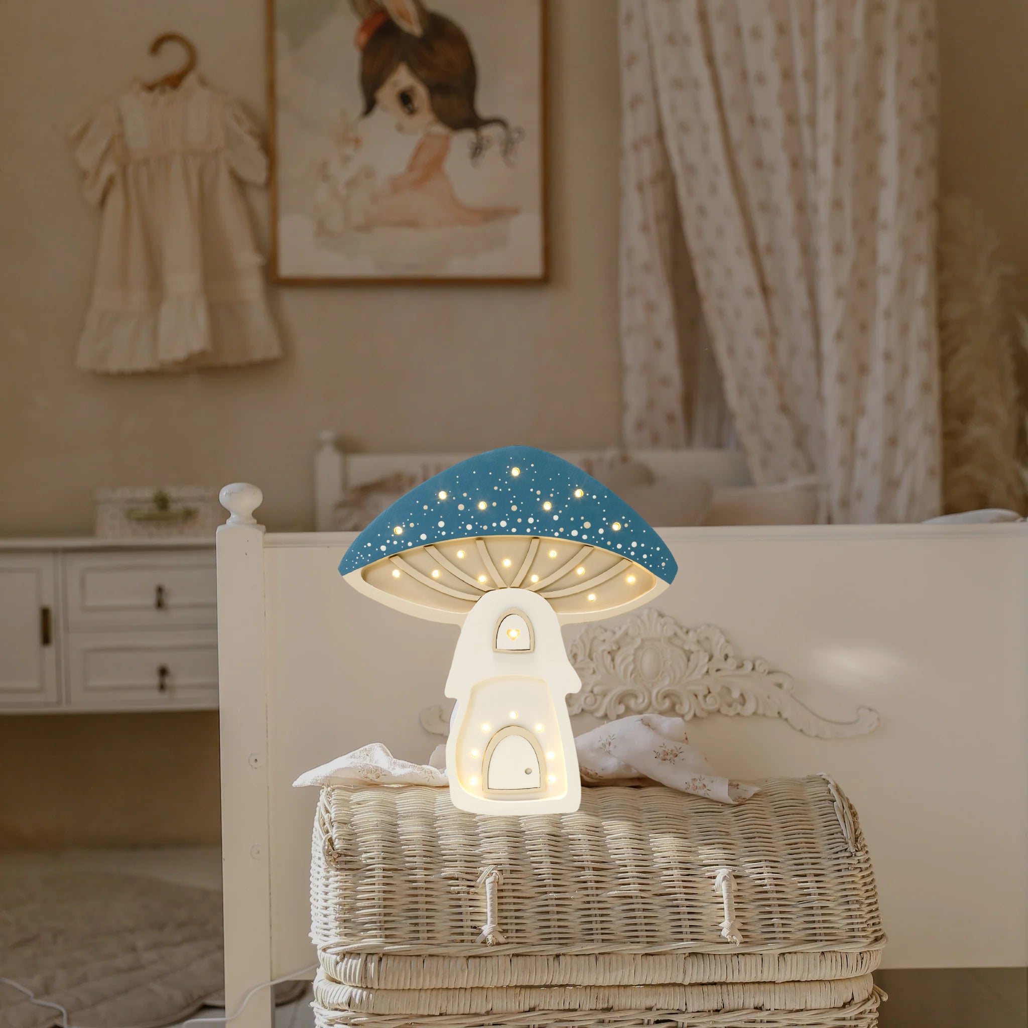 Kleine Lichter Lampe Gans