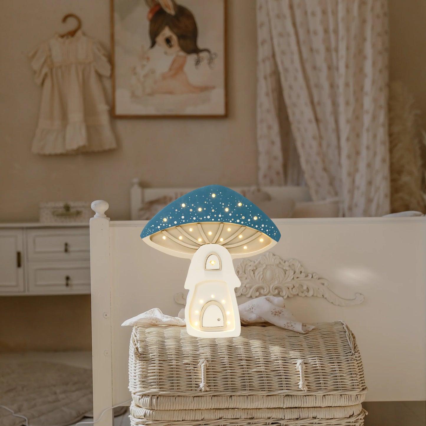 Kleine Lichter Lampe Gans