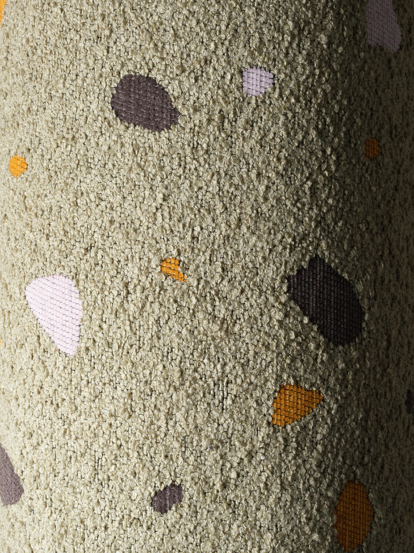 Wigiwama Terrazzo Moss Pouffe