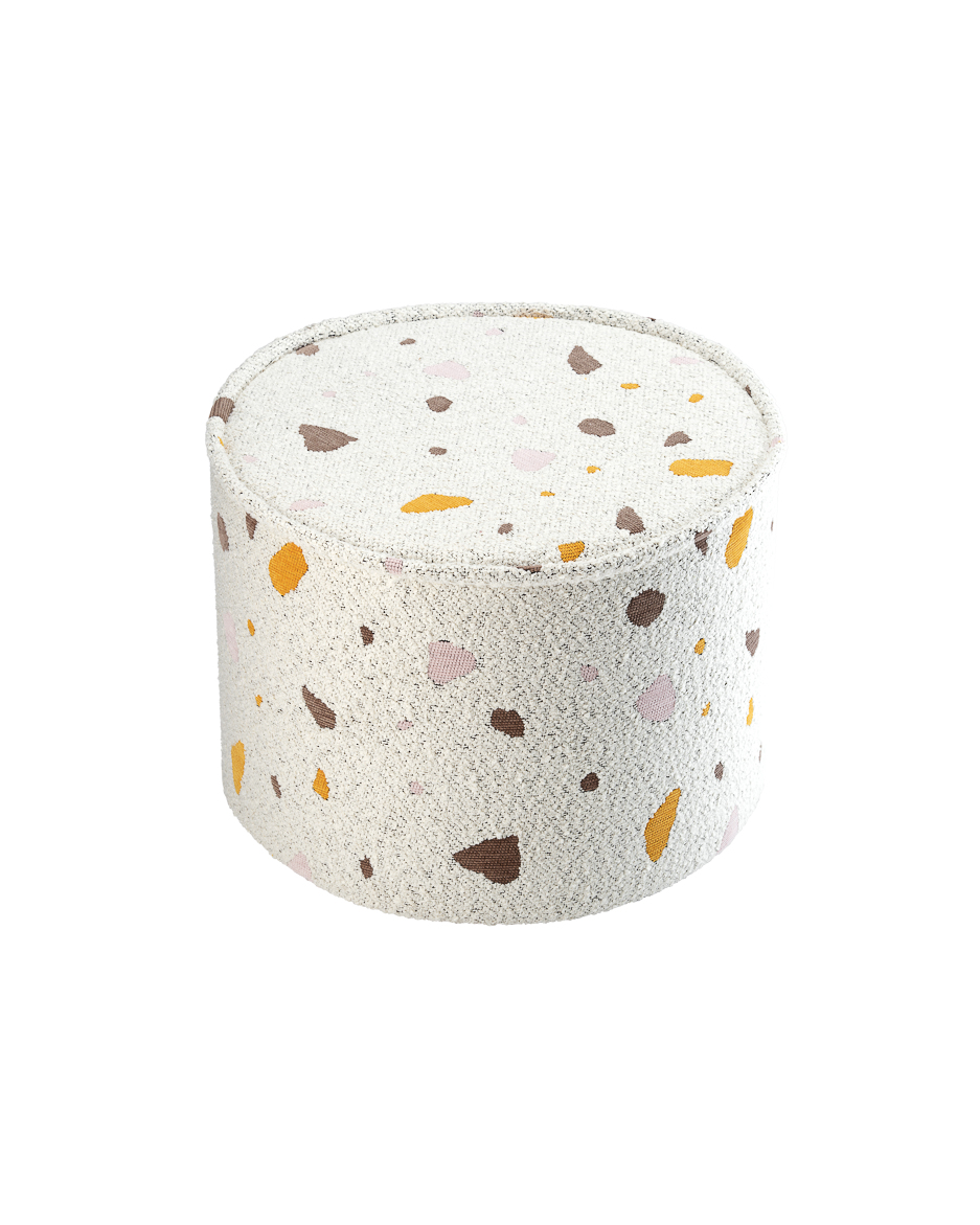 Wigiwama Terrazzo Marble Pouffe