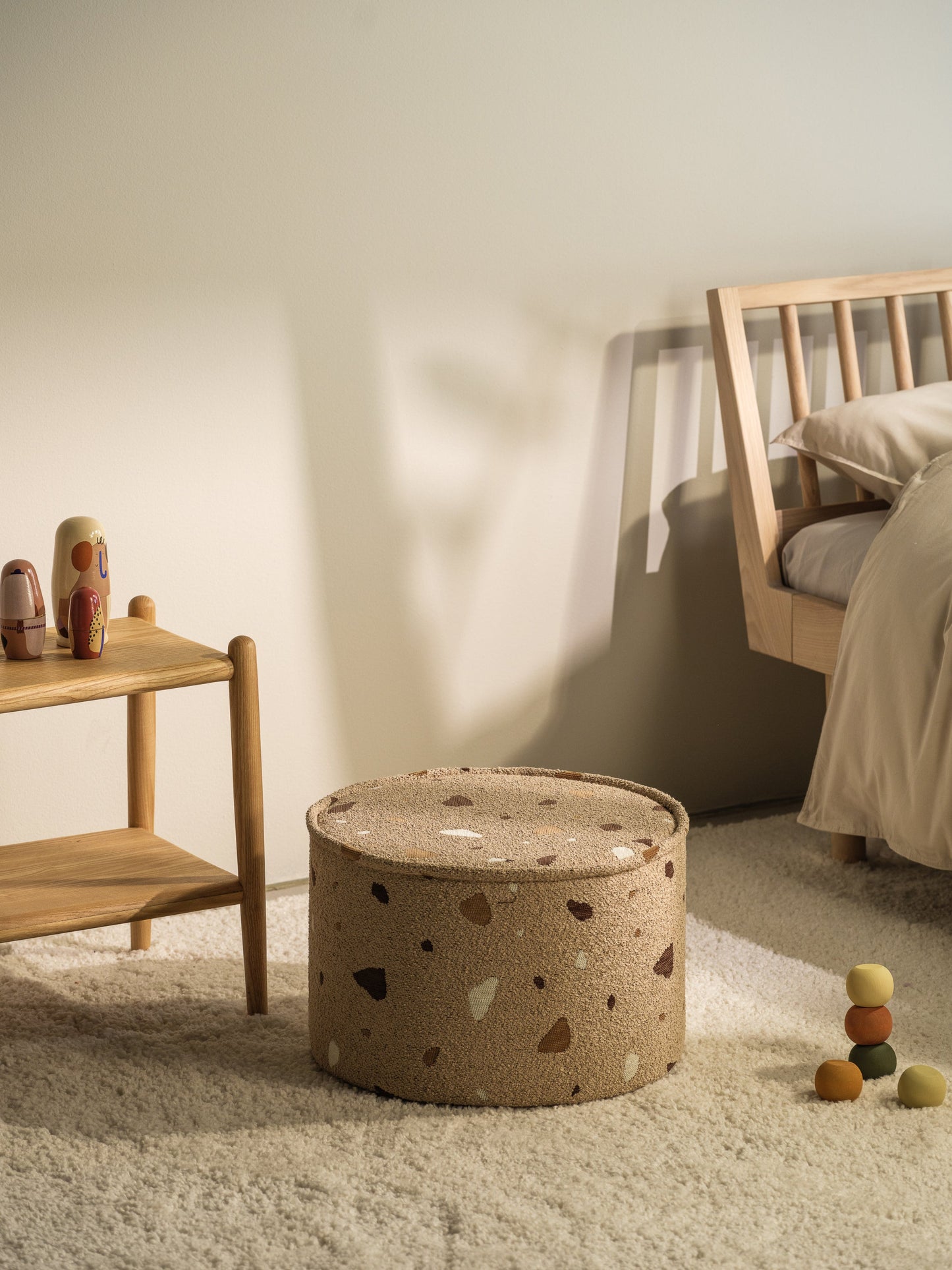 Wigiwama Terrazzo Sand Pouffe