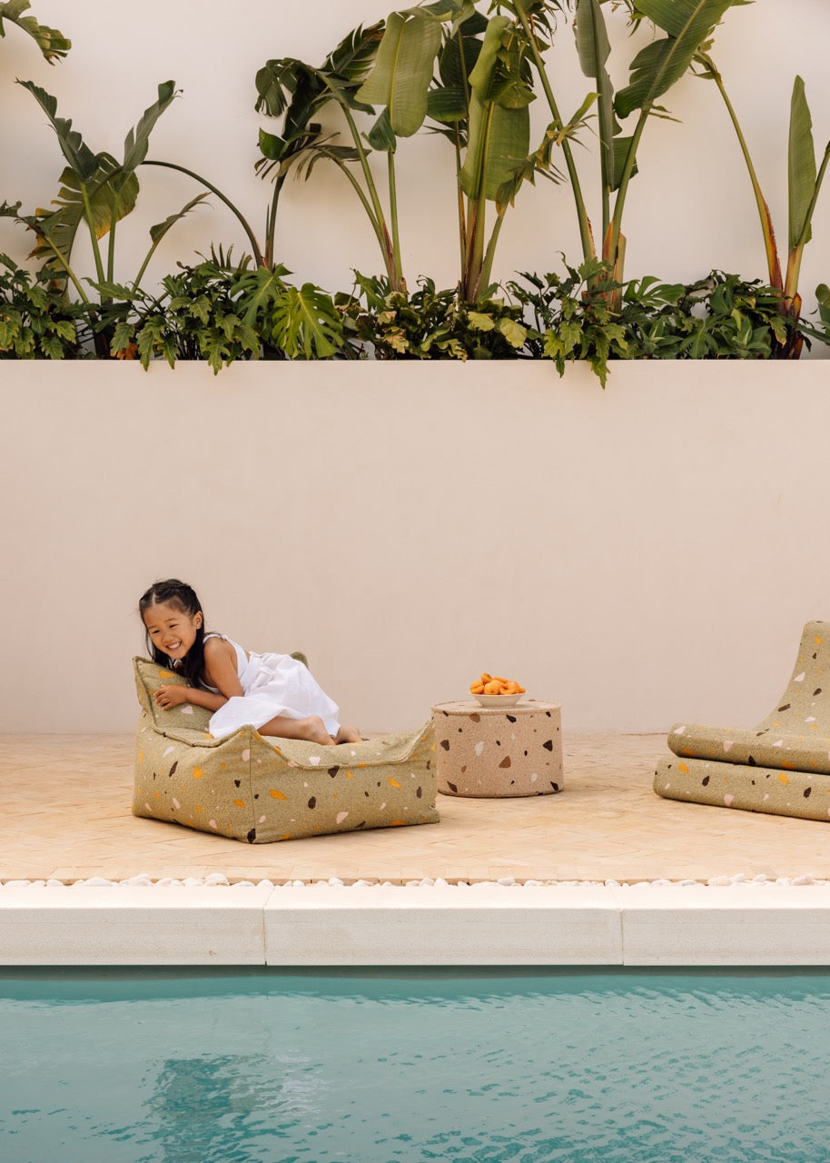 Wigiwama Terrazzo Sand Pouffe
