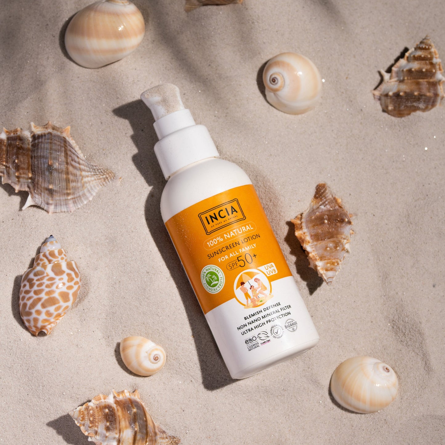 INCIA Natuurlijke Zonnebrandcrème