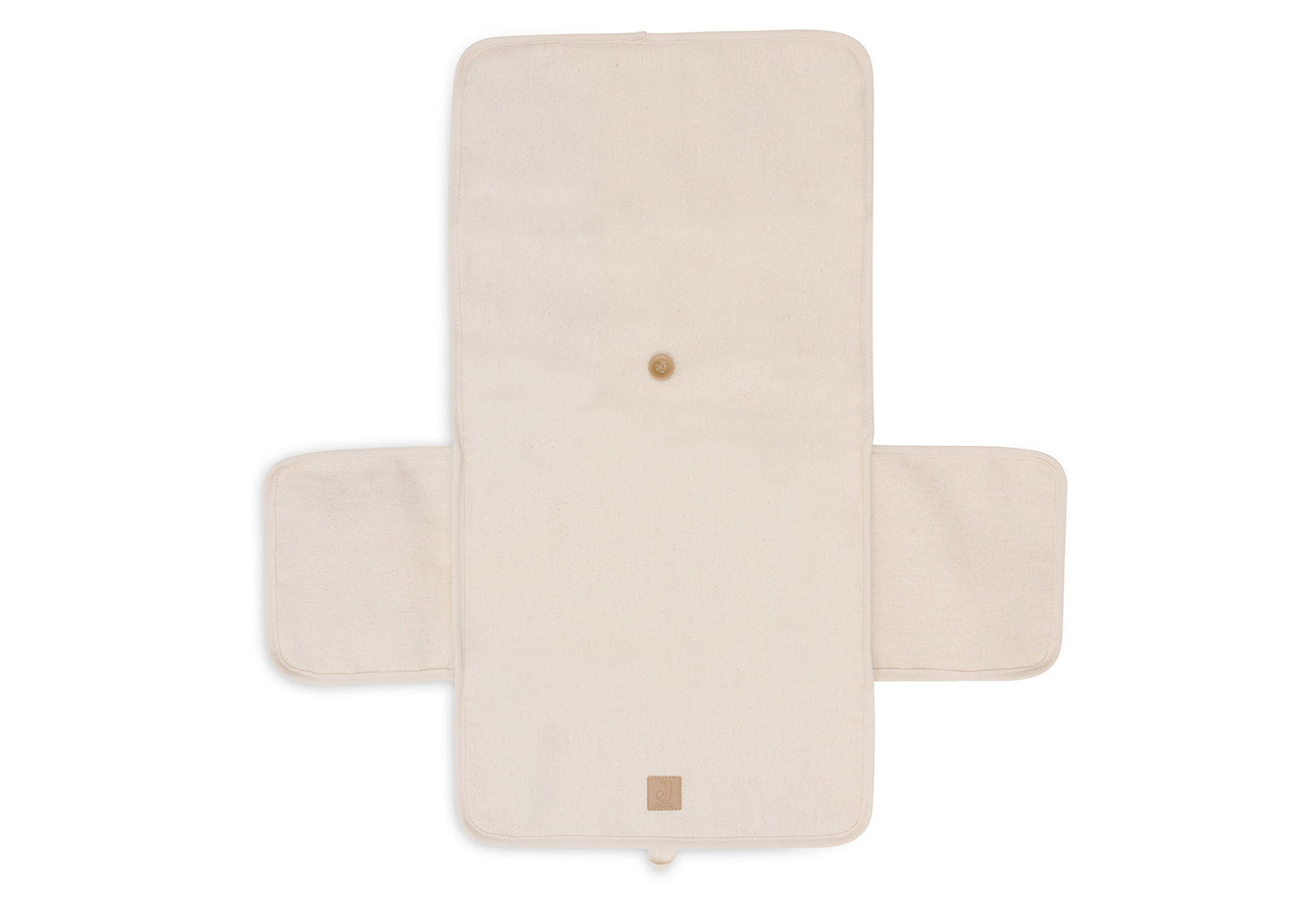 Verschoningsmat Met Opbergvakken Twill - Natural