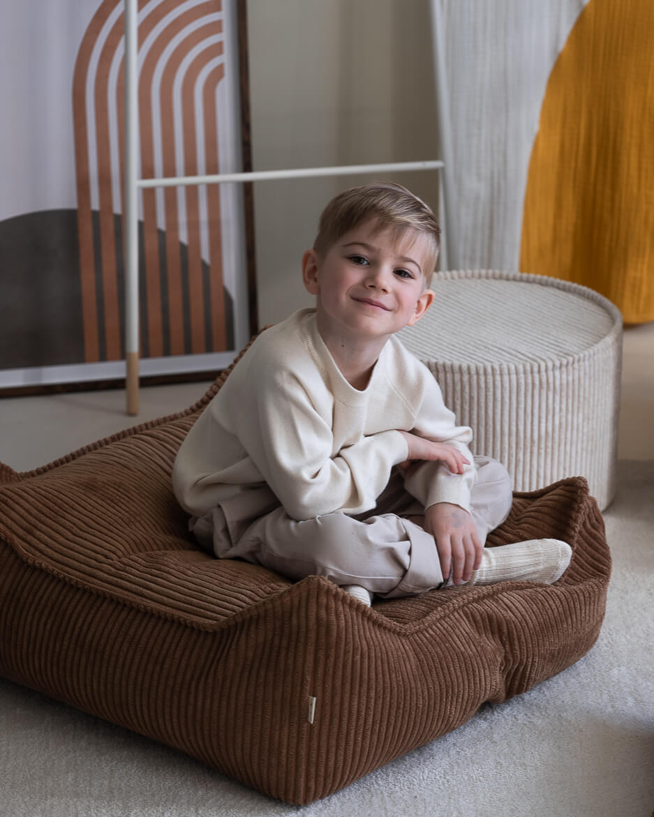 Wigiwama Toffee Square Ottoman