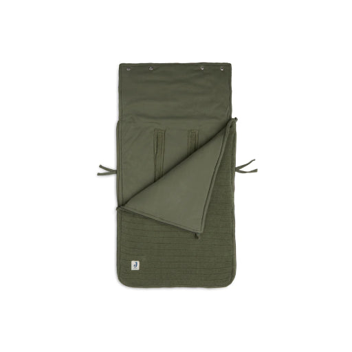Jollein Voetenzak Pure Knit - Leaf Green - Uniquekidz