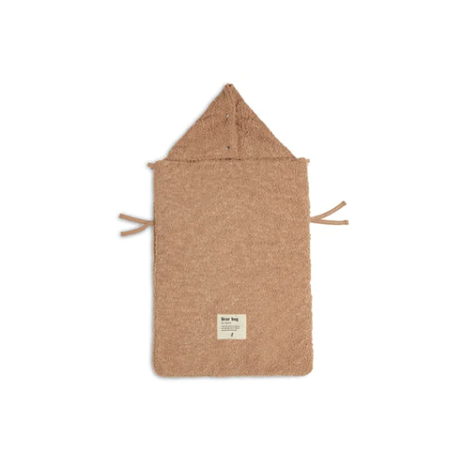 Jollein Voetenzak voor Autstoel Kinderwagen Boucle - Biscuit - Uniquekidz