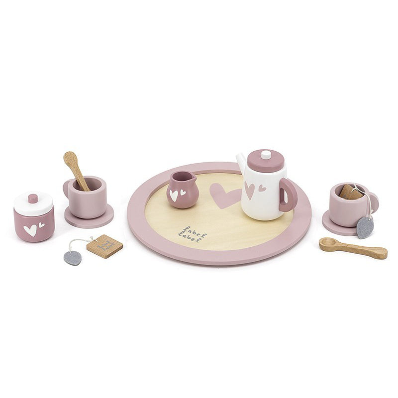 Label Label Theeset Roze - Uniquekidz