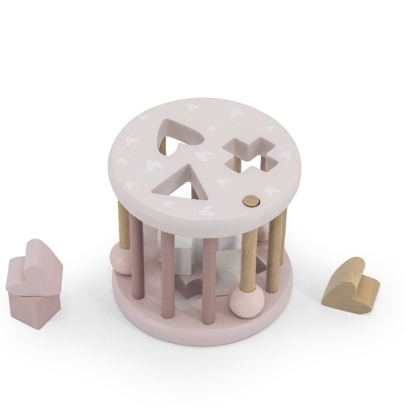 Label Label Roze Cilinder Vormenstoof - Uniquekidz