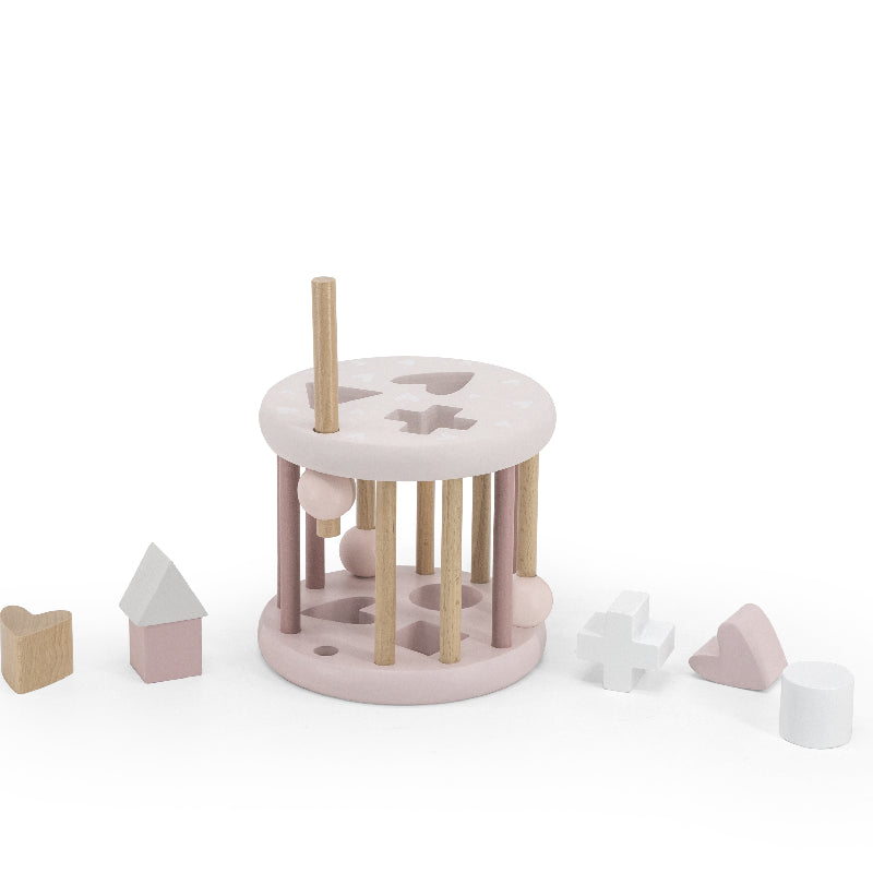 Label Label Roze Cilinder Vormenstoof - Uniquekidz