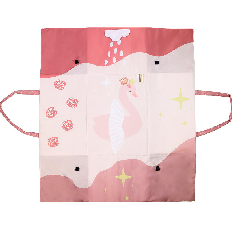 Tryco Zwaan Ivy 2-in-1 Speelkleed en Opbergtas - Uniquekidz
