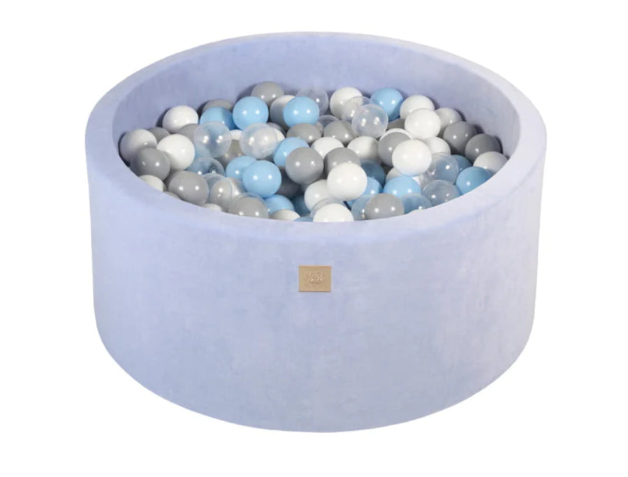 Ballenbak Velvet Fluweel Blauw