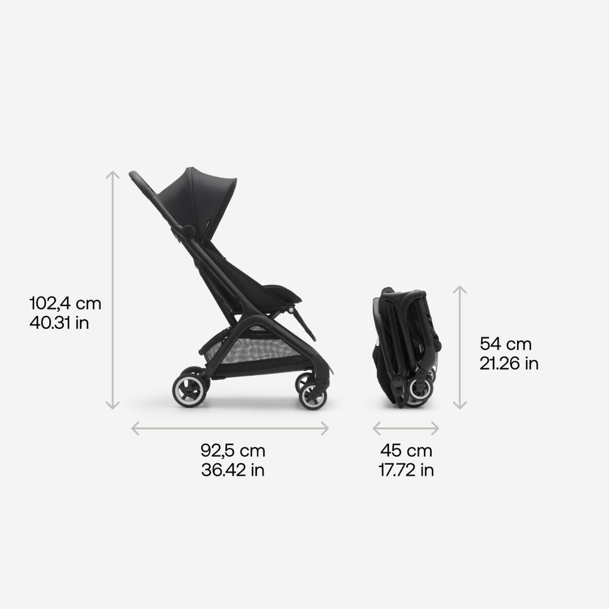 Bugaboo Butterfly kinderwagen met stoel