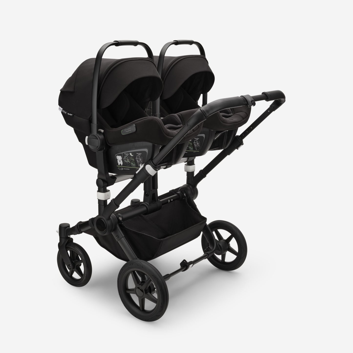 Bugaboo Donkey 5 Twin kinderwagen met wieg en stoel