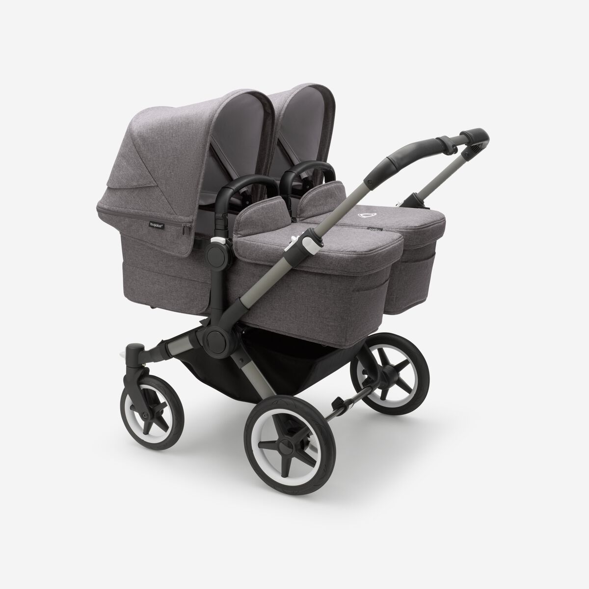 Bugaboo Donkey 5 Twin kinderwagen met wieg en stoel