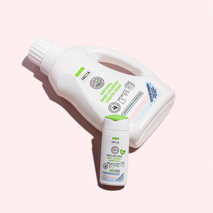Incia Natuurlijk Vloeibaar Wasmiddel - 50ML - Reisverpakking