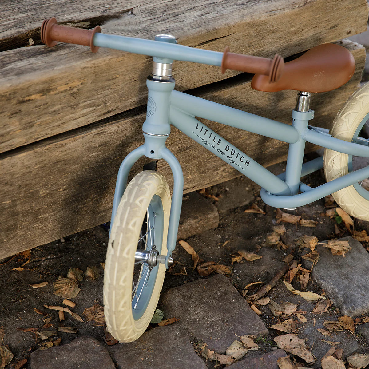 Little Dutch Loopfiets Mat Blauw