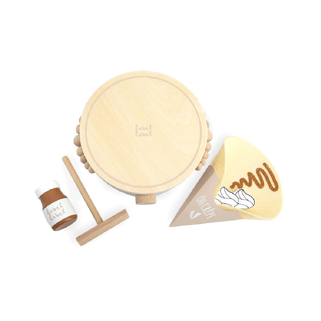 Label Label Houten Crepe Maker - Nougat - Uniquekidz