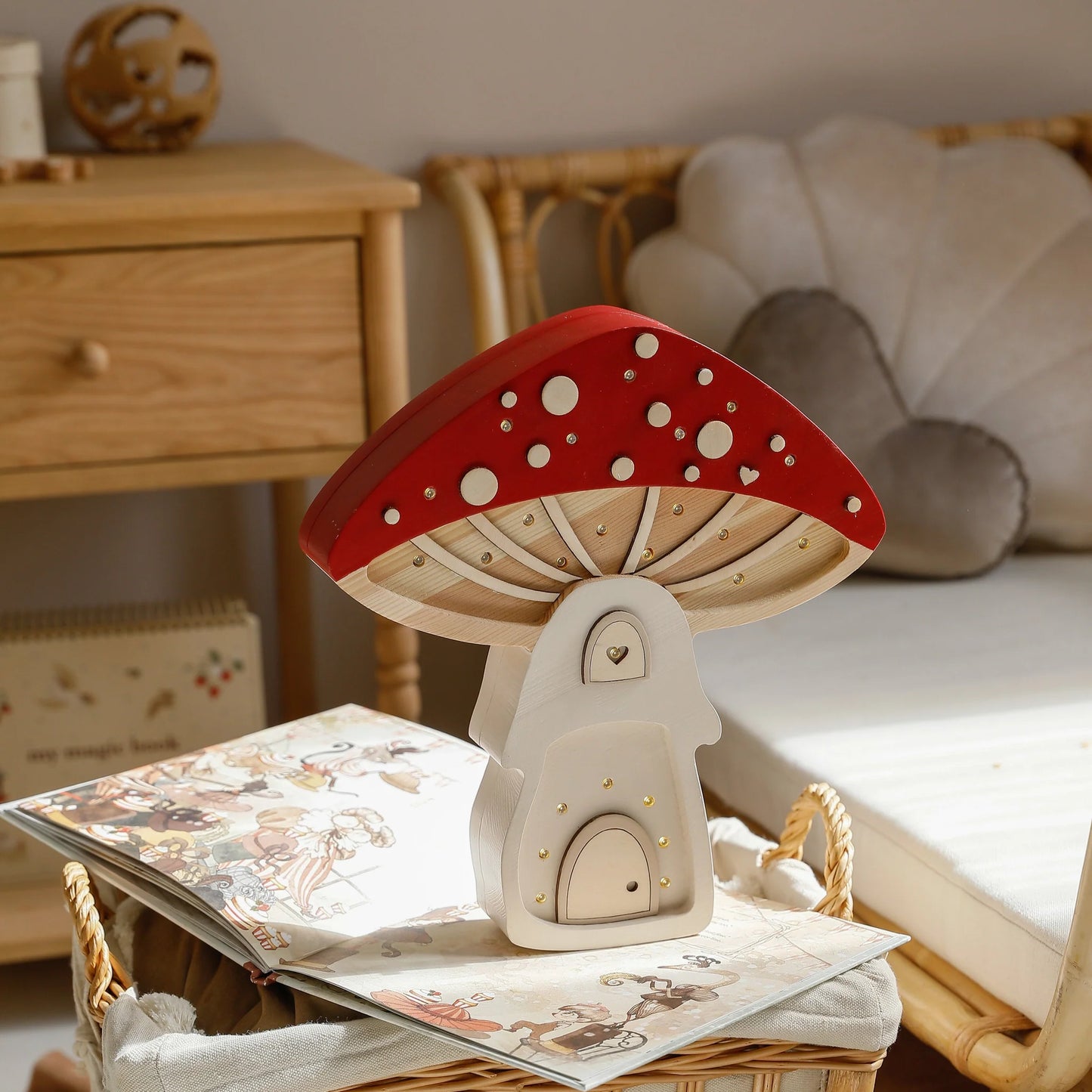 Little Lights Mushroom Lamp Fairies Toadstool