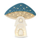 Little Lights Mushroom Lamp Starry Night Blue