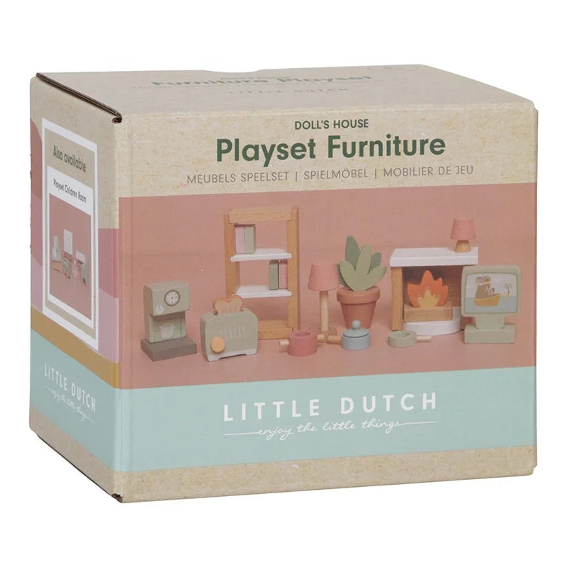 Little Dutch houten Poppenhuis Medium