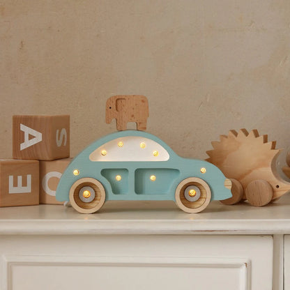 Little Lights Lamp Beetle Car Mini Retroblue