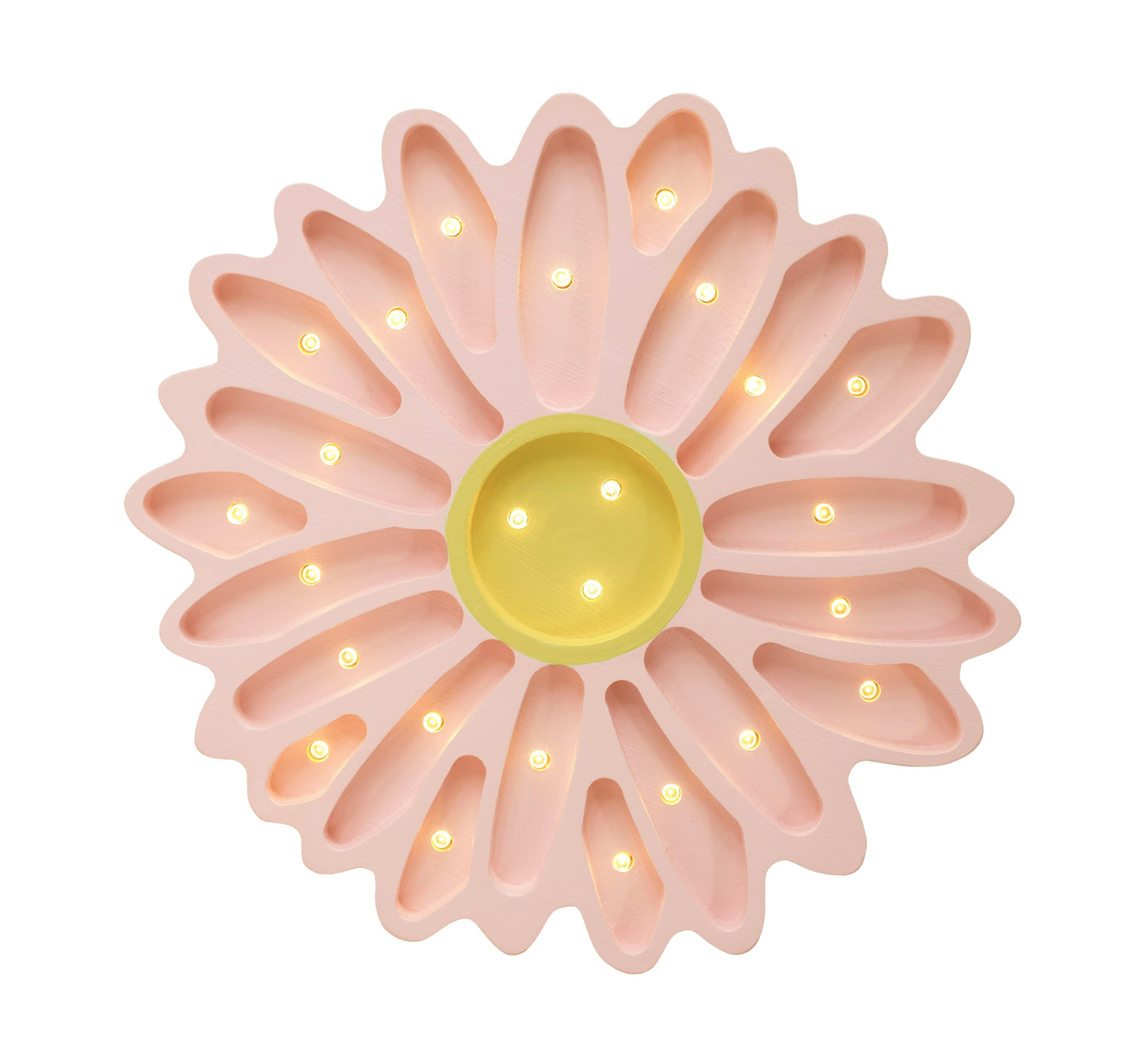 Little Lights Lamp Daisy Pink