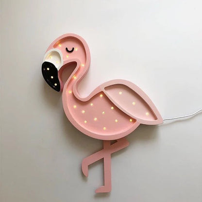 Little Lights Lamp Flamingo