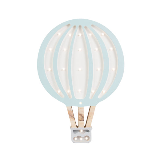 Kleine Lichter Lampe Heißluft Baloon Blue Sky