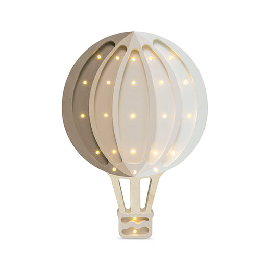 Little Lights Lamp Hot Air Baloon Cappuccino Rainbow