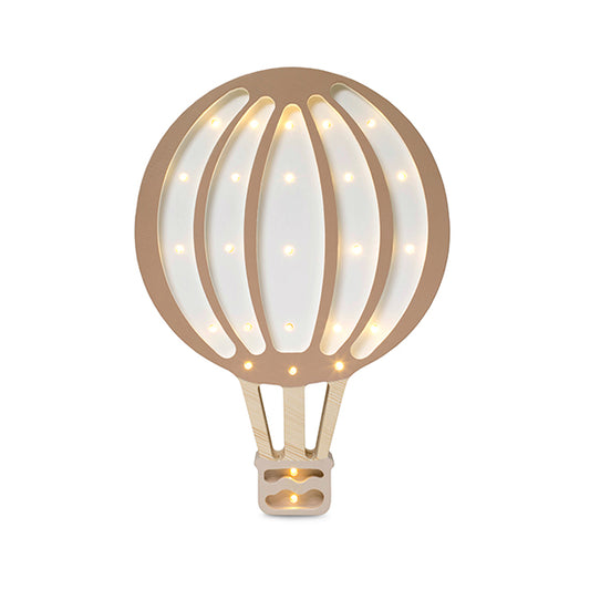 Little Lights Lamp Hot Air Baloon Light Brown