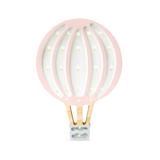 Little Lights Lamp Hot Air Baloon Powder Pink