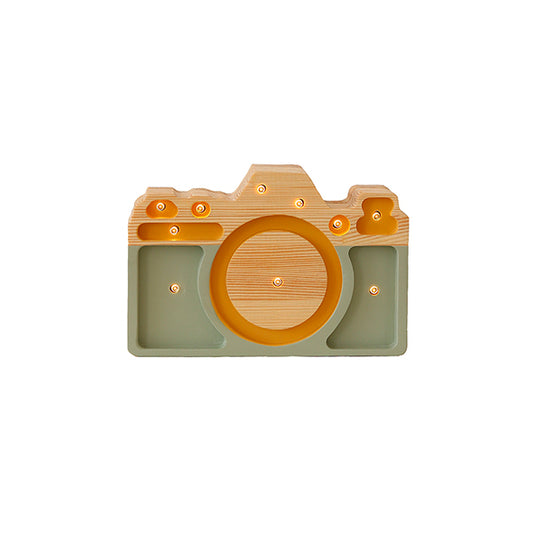 Little Lights Lamp Mini Camera Khaki Mustard