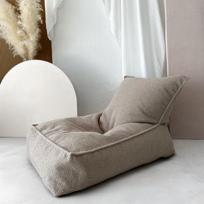 Bouclé Beanbag - Bouclé Beige