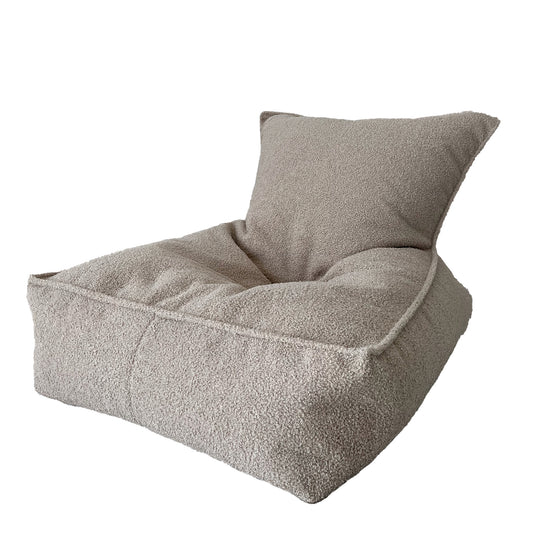 Bouclé Beanbag - Bouclé Beige