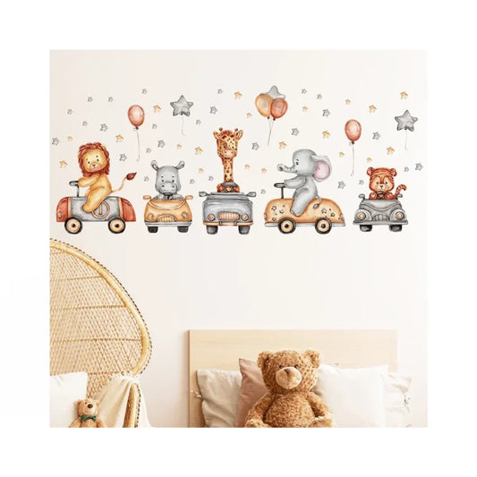 Wall Sticker Beestle in Retro Car