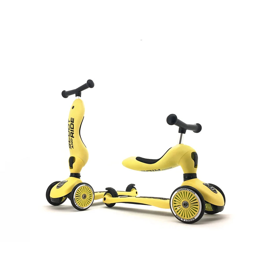 Scoot And Ride Highwaykick 1 - Lemon - Uniquekidz