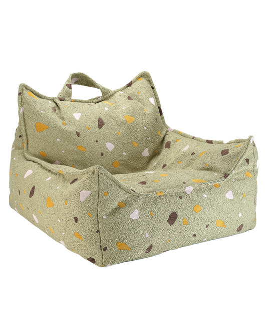 Wigiwama Terrazzo Moss Beanbag Chair