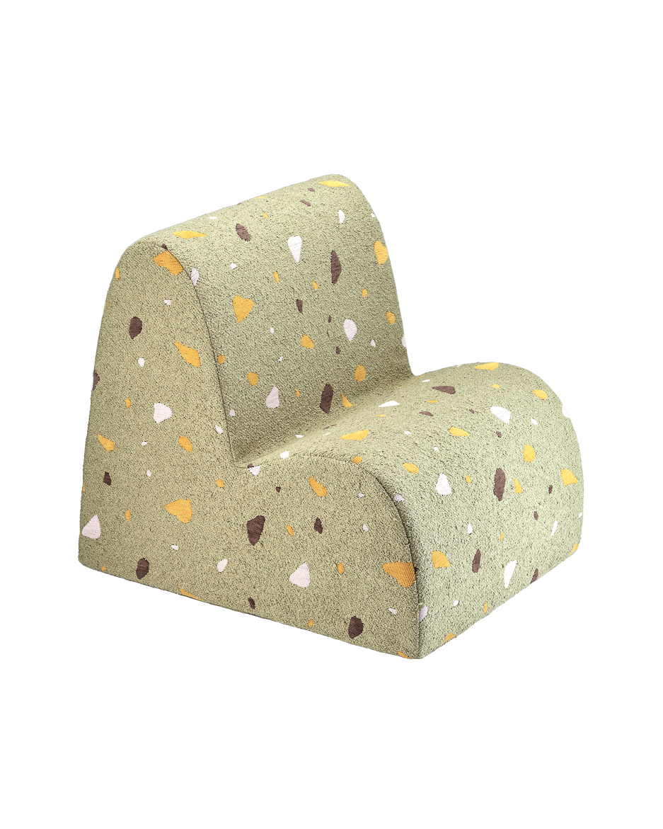 Wigiwama Terrazzo Moss Cloud Chair