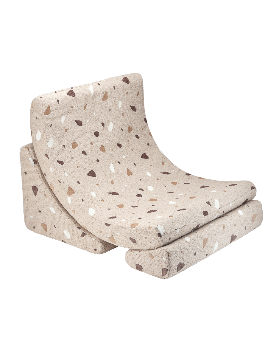 Wigiwama Terrazzo Sand Moon Chair