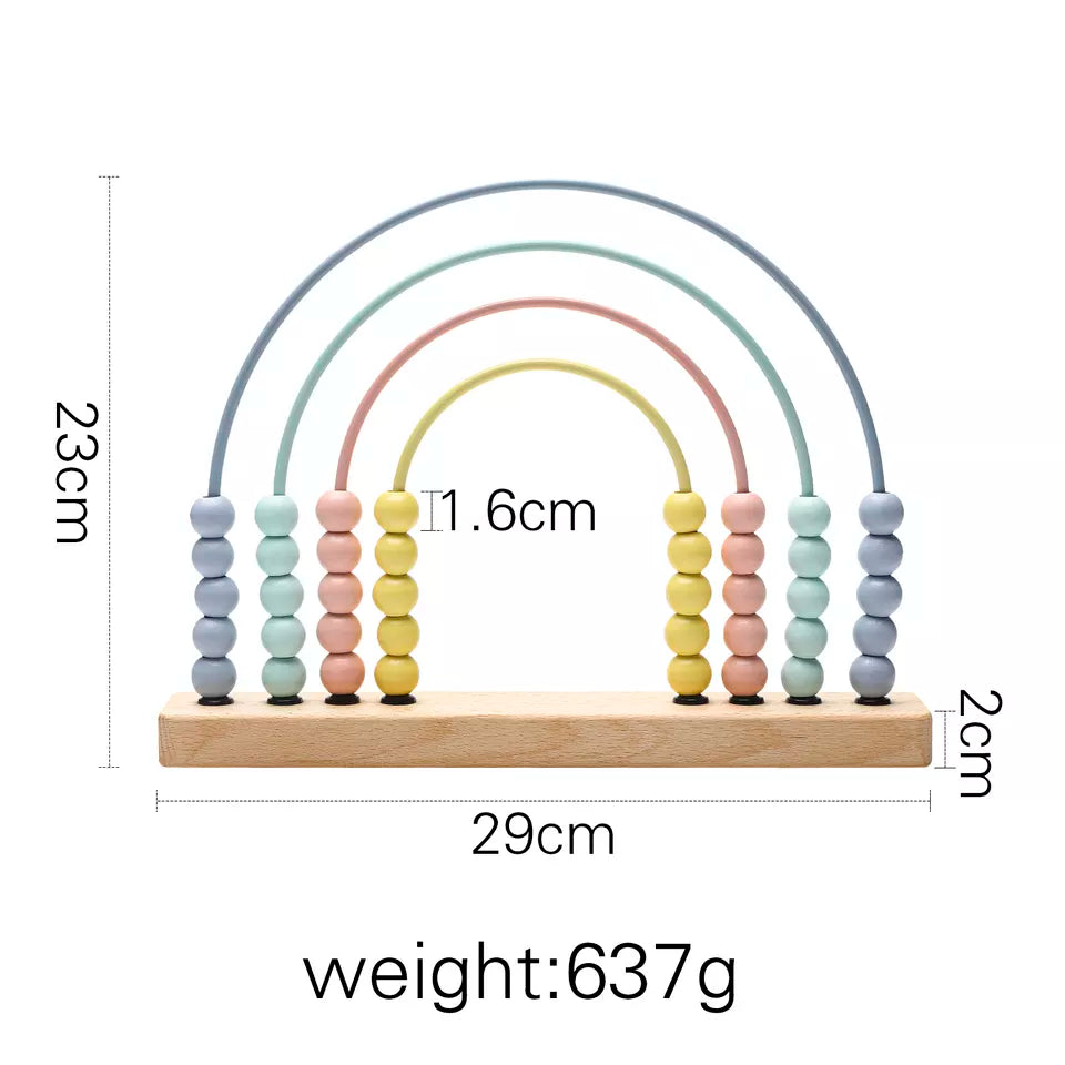 Unique kidz - Houten Regenboog Telraam - Uniquekidz