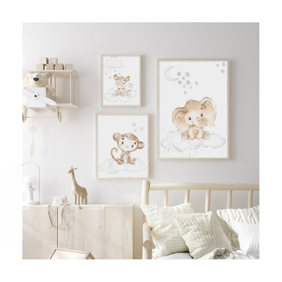 Poster Golden Animal collectie - Uniquekidz