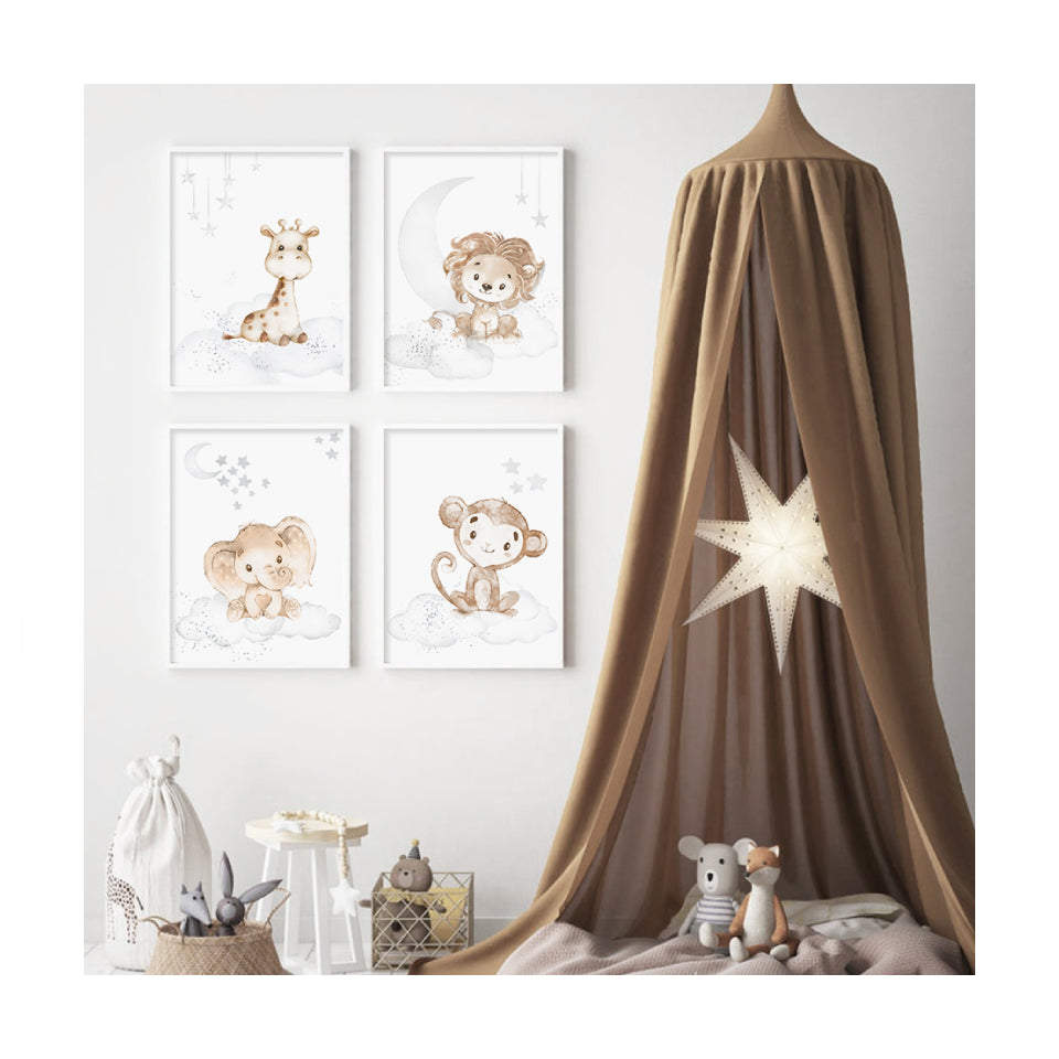 Poster Golden Animal collectie - Uniquekidz