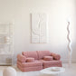 Wigiwama Bank Settee Guava Pink