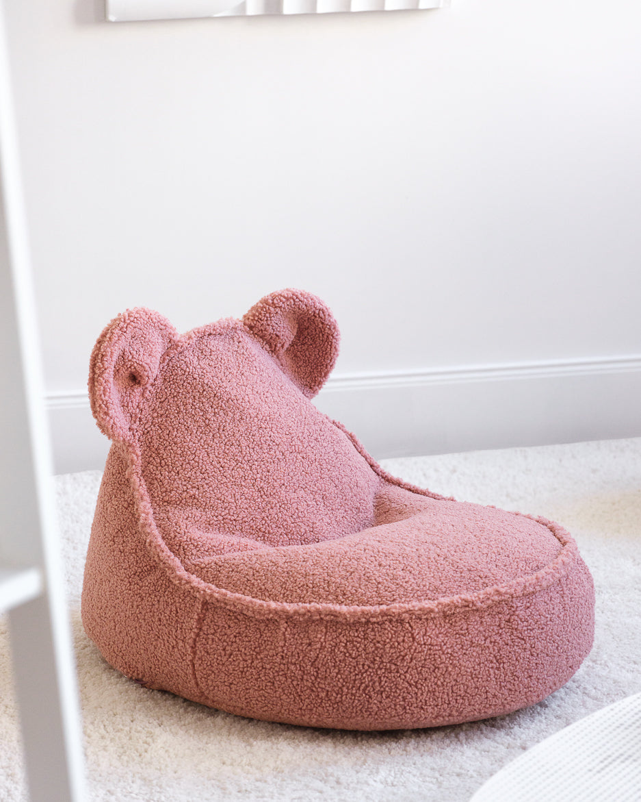 Wigiwama Bear Beanbag Guava Pink