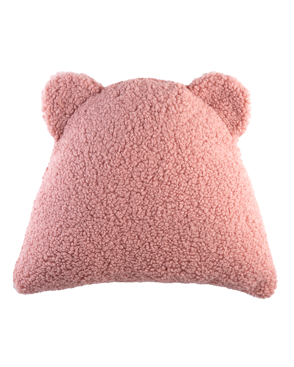 Wigiwama Bear Cushion Guava Pink